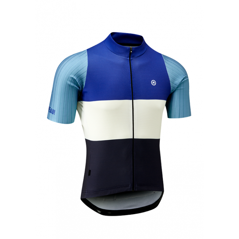 Chapeau! Mens Club Jersey PRO Colour Block Deep Ocean-1